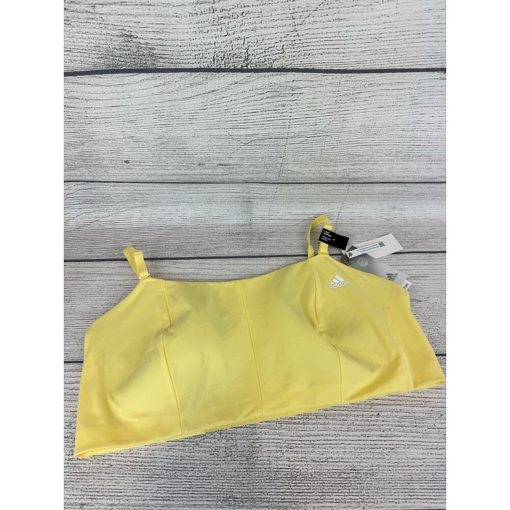 Adidas Plus Size Active Yellow Light Support Sports Bra Size 4X